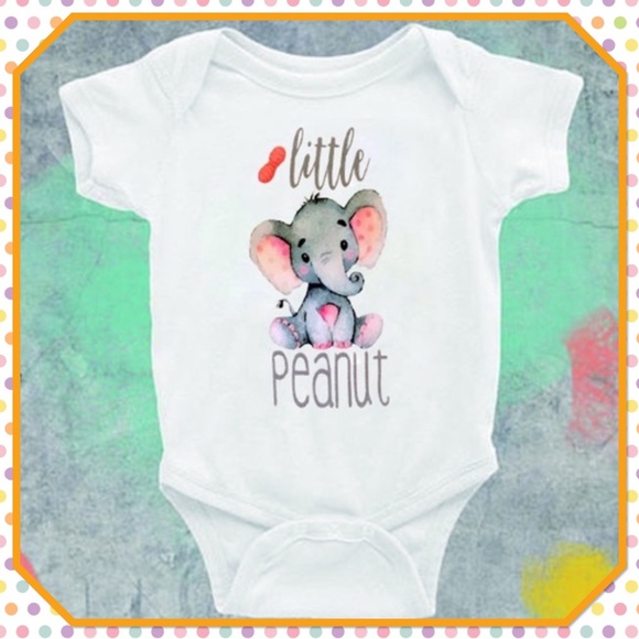 🎉New🎉Boho Little Peanut Onesie🎉 - Picture 1 of 5